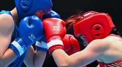 全运会 | 女子拳击66公斤级八分之一决赛：禹立赛晋级（9）