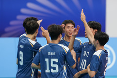 全运会丨排球——男子18岁以下组小组赛：浙江队胜澳门队（4）