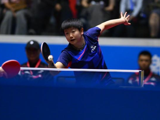 樊振东、孙颖莎收获十五运开门红