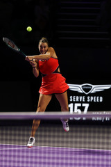 （体育）（4）网球——WTA年终总决赛：萨巴伦卡晋级决赛