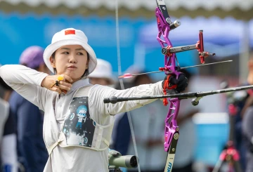 多图 | 又美又飒,一击命中!全运会射箭项目开赛