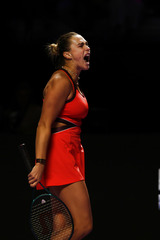 （体育）（1）网球——WTA年终总决赛：萨巴伦卡晋级决赛