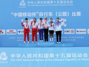 广东队魏晓晴摘得公路自行车赛女子个人赛银牌