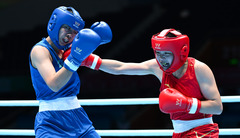 全运会 | 女子拳击66公斤级八分之一决赛：禹立赛晋级（10）