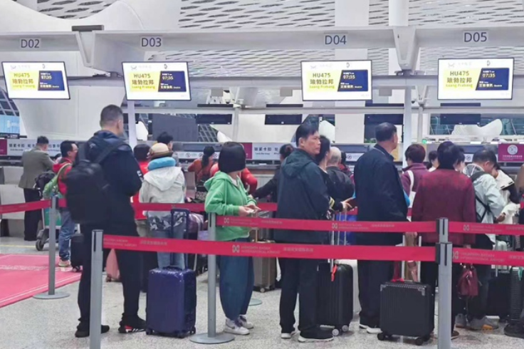 深圳机场直飞老挝琅勃拉邦客运航线开通