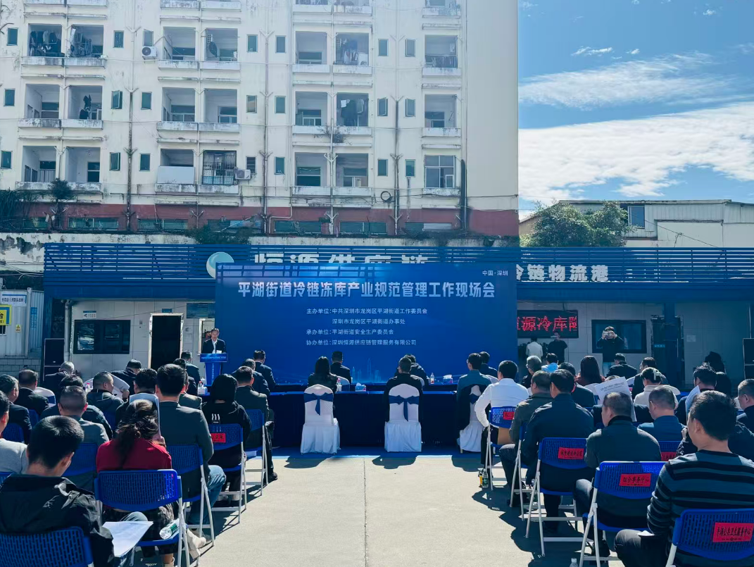 政企同心按下“加速键”！龙岗平湖冷链冻库产业迈向组织化集约化新阶段