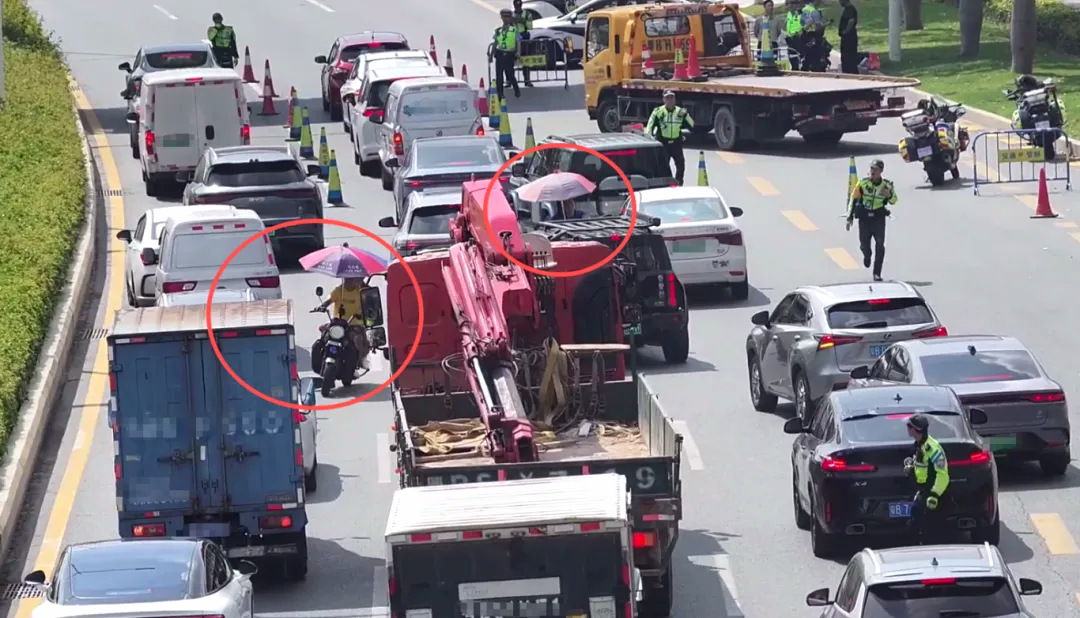 十五运会交通严管 深圳交警持续发力