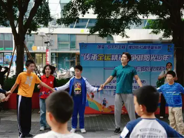 罗湖区水贝社区青少年运动季活力启幕，全运精神伴成长