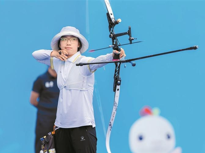 “黑马”射落十五运射箭首金 运动员点赞深圳赛场：国内参赛最佳体验