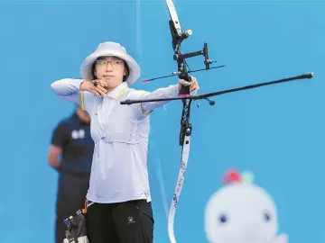 “黑马”射落十五运射箭首金 运动员点赞深圳赛场:国内参赛最佳体验