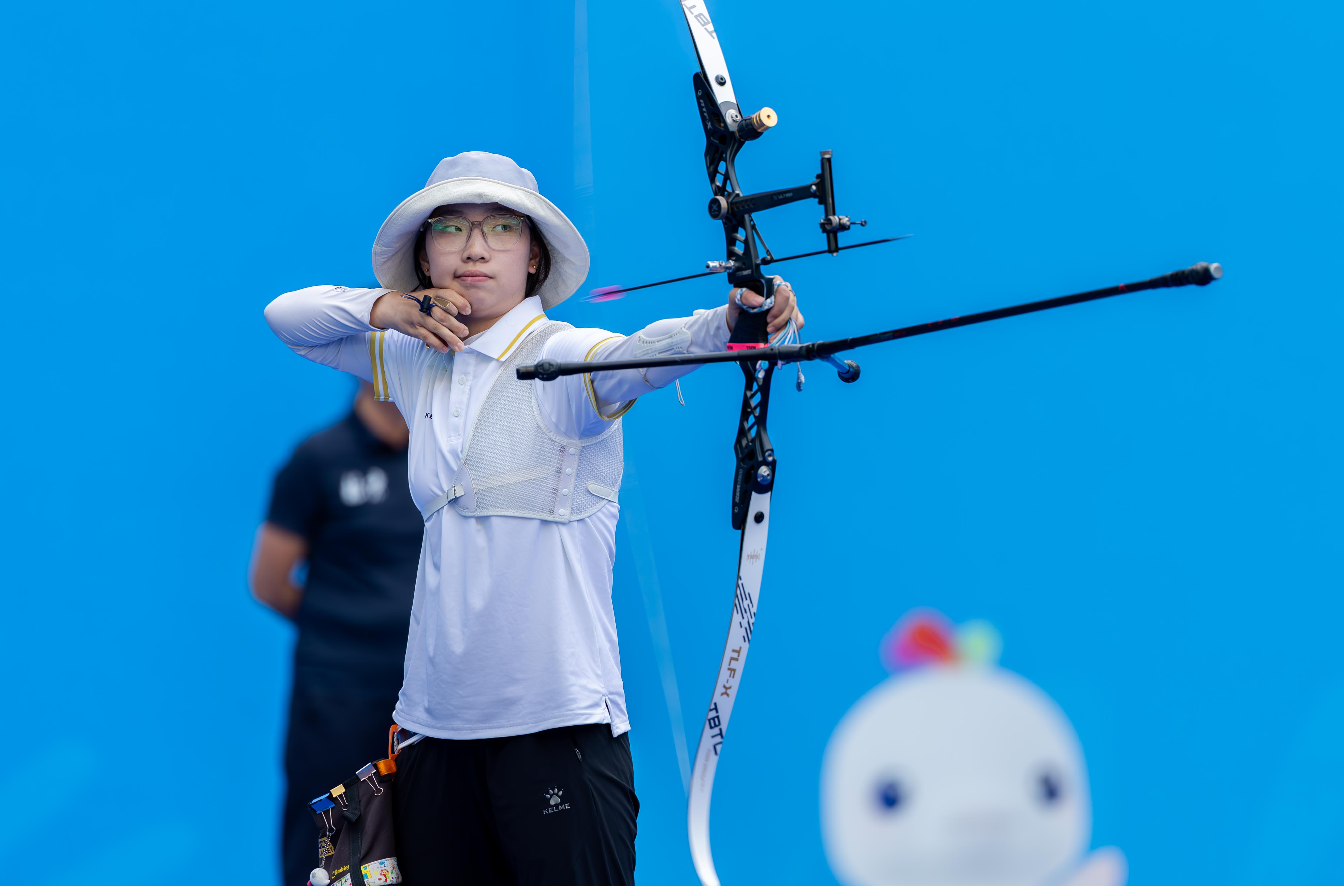 图集｜十五运会射箭比赛女子反曲弓个人决赛