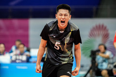 全运会丨排球——男子18岁以下组小组赛：江苏队胜上海队（3）