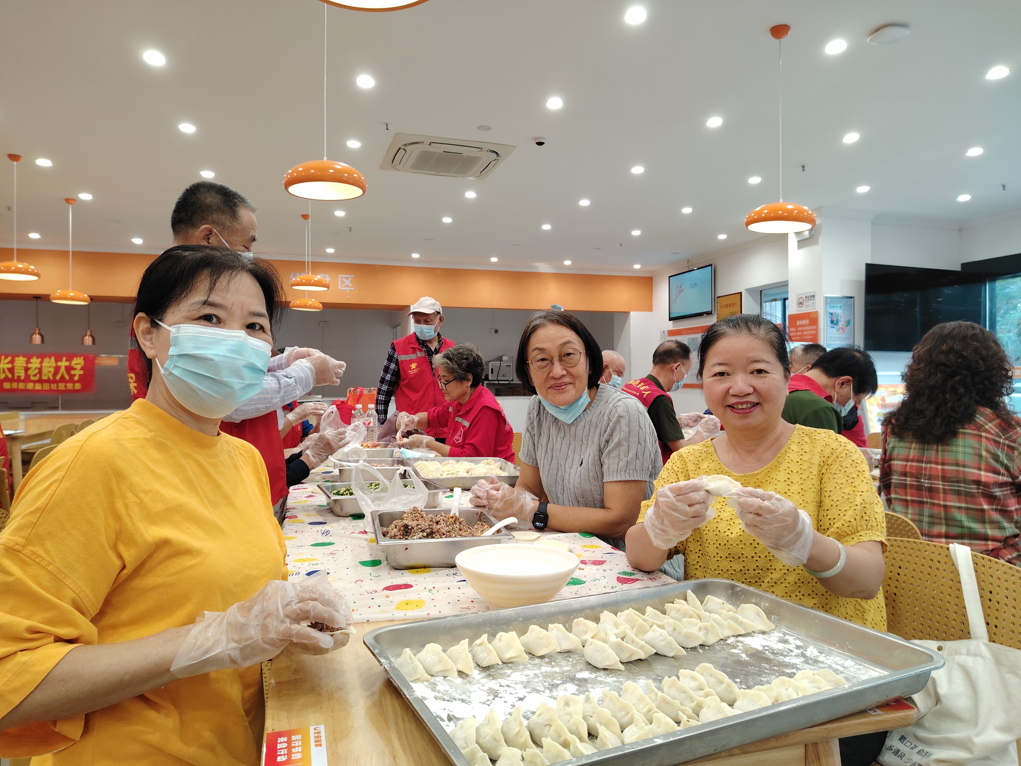 立冬饺香暖益田，数字食堂开启社区健康生活新篇章