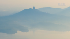 水墨氤氲 宛若“千里江山图”