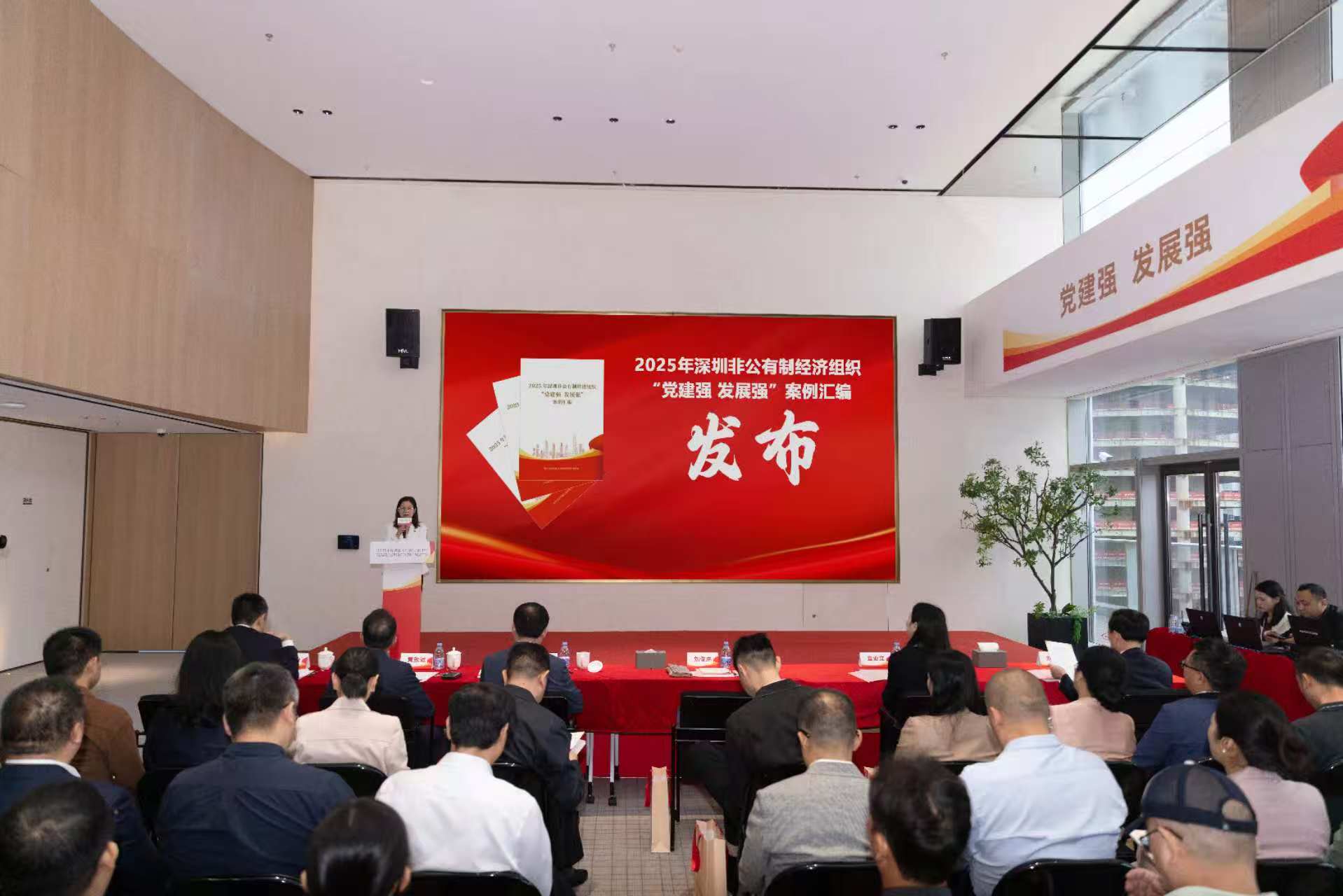 2025年深圳“非公党建活动周”举行，发布非公有制经济组织“党建强 发展强”案例汇编
