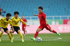 全运会丨足球——女子成年组小组赛：湖北队胜河南队（3）