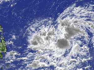 台风“海鸥”已加强为强热带风暴级，5日前后将进入南海