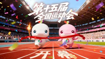 第十五届全国运动会开幕