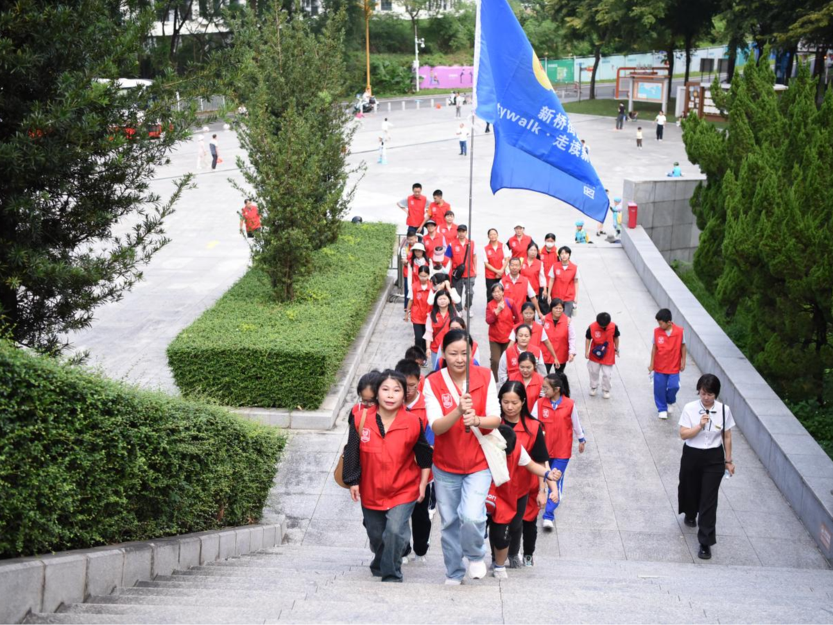 踏寻红色足迹，凝聚青春力量！新桥志愿者这样备战“十五运”