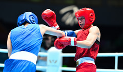 （全运会）（2）拳击——女子60公斤级八分之一决赛：杨文璐晋级