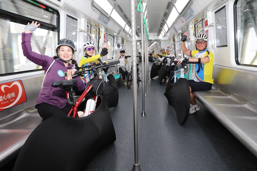 人车同行坐地铁!深圳4条地铁上线轨道骑行友好服务
