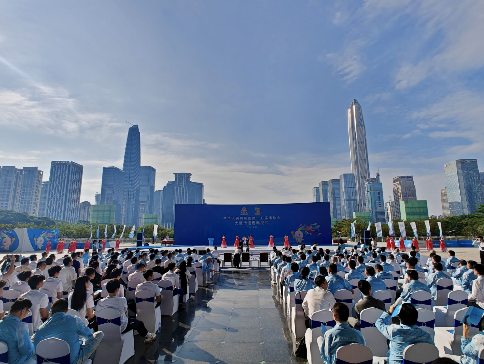 滚动｜十五运深圳站火炬传递收火仪式圆满完成！