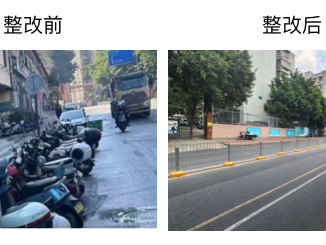 龙岗区南湾交安办精准施策：湖东路实现“双提升”