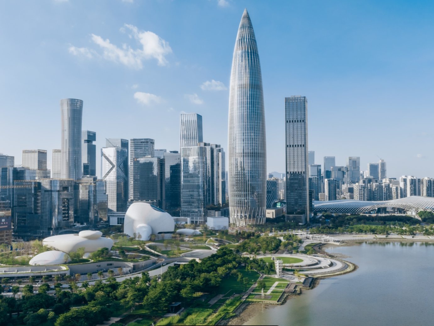 深圳湾畔，“水落石出”！深圳湾文化广场开幕试运营