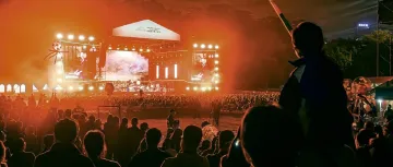 深圳莲花山草地音乐节,一个城市的年度仪式感