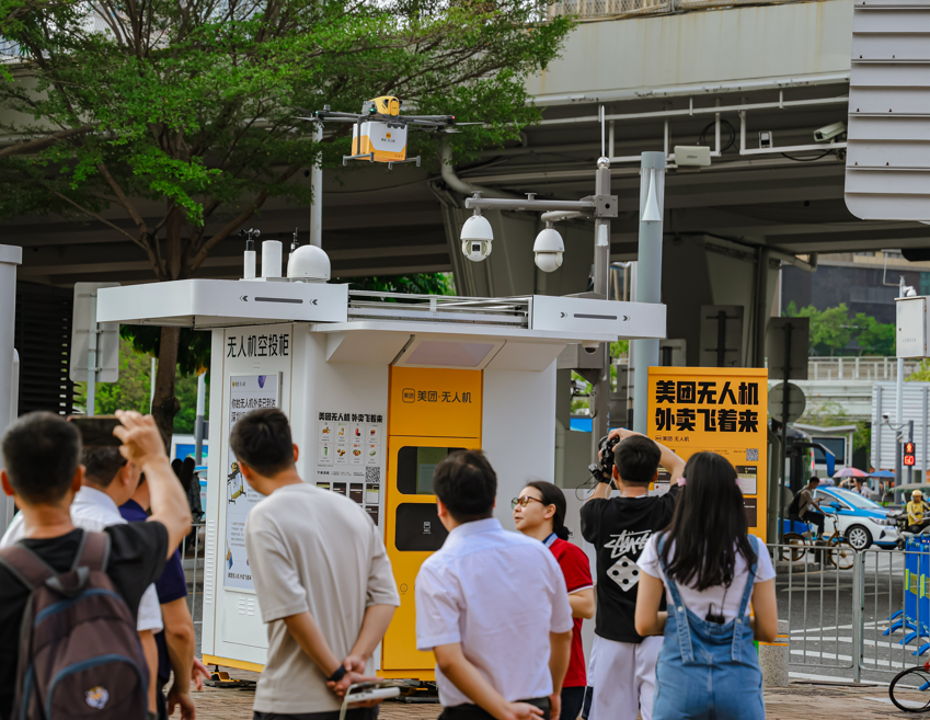 无人机送知识!深圳图书馆联合美团无人机推出“阅读航线”