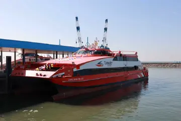 深圳机场码头至澳门外港码头航线启航