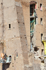 （外代一线）（6）意大利中世纪塔楼坍塌事故致一人死亡