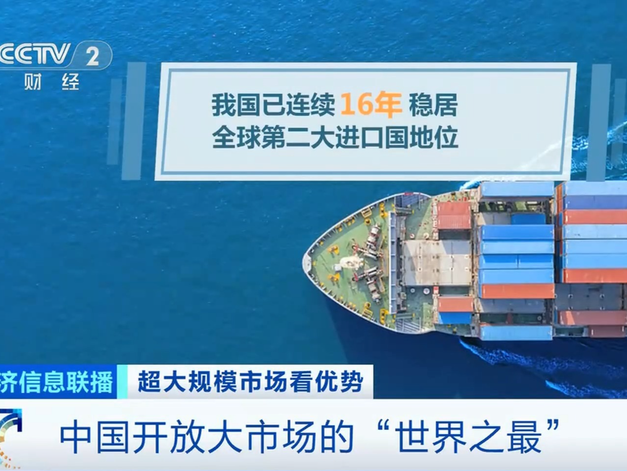 多项指标领跑全球 数说中国开放大市场的“世界之最”