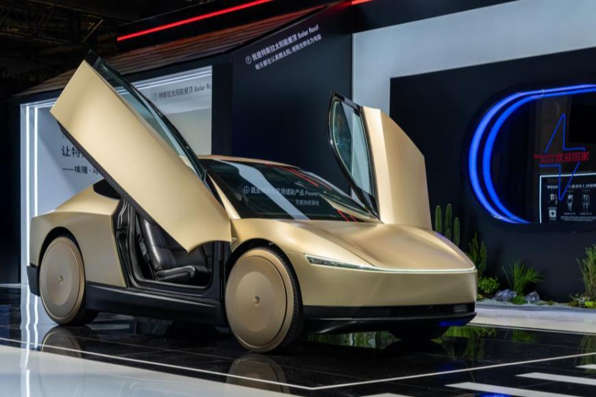 亚太地区首秀！特斯拉Cybercab亮相进博会