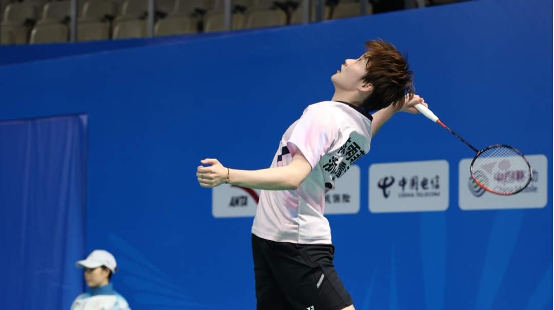 奥运冠军陈雨菲出战十五运
夺金重要，过程也重要