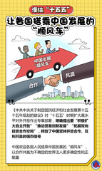 （图表·漫画）漫绘“十五五”丨让各国搭乘中国发展的“顺风车” 