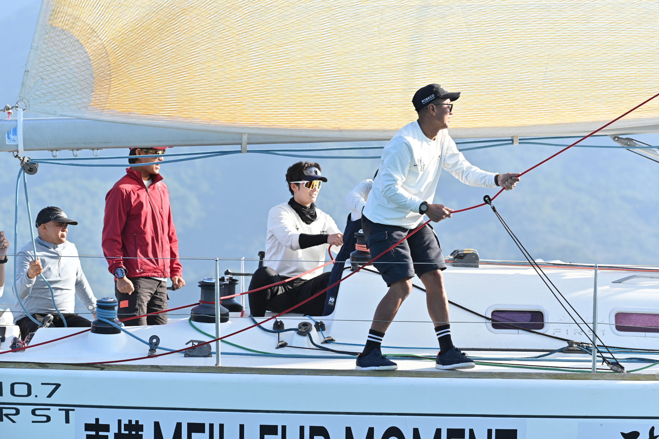 窦骁再战中国杯帆船赛: 竞争相当激烈,目标仍是第一