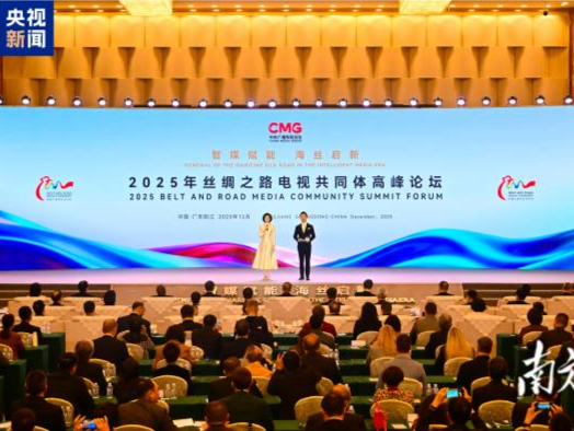 2025年丝绸之路电视共同体高峰论坛在阳江举行