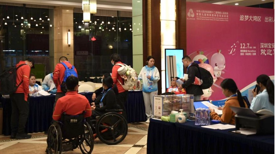 “宝式”关爱全程陪伴!首批残特奥会马拉松运动员抵达宝安