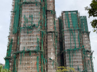 香港所有大型维修工程外墙棚网须三日内下架