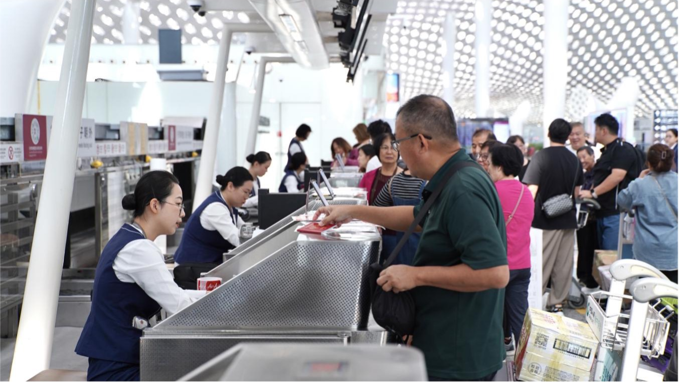 深圳机场国内航班截载时间进入“38分钟时代”