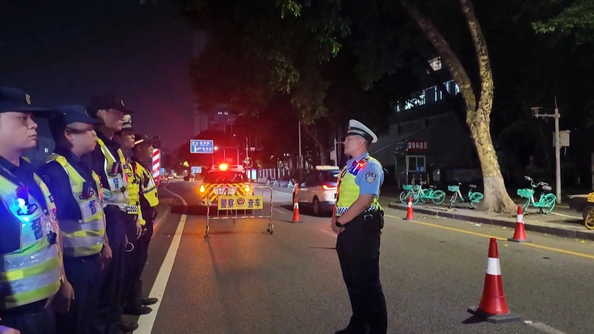 酒后还敢开车？深圳交警路上等你