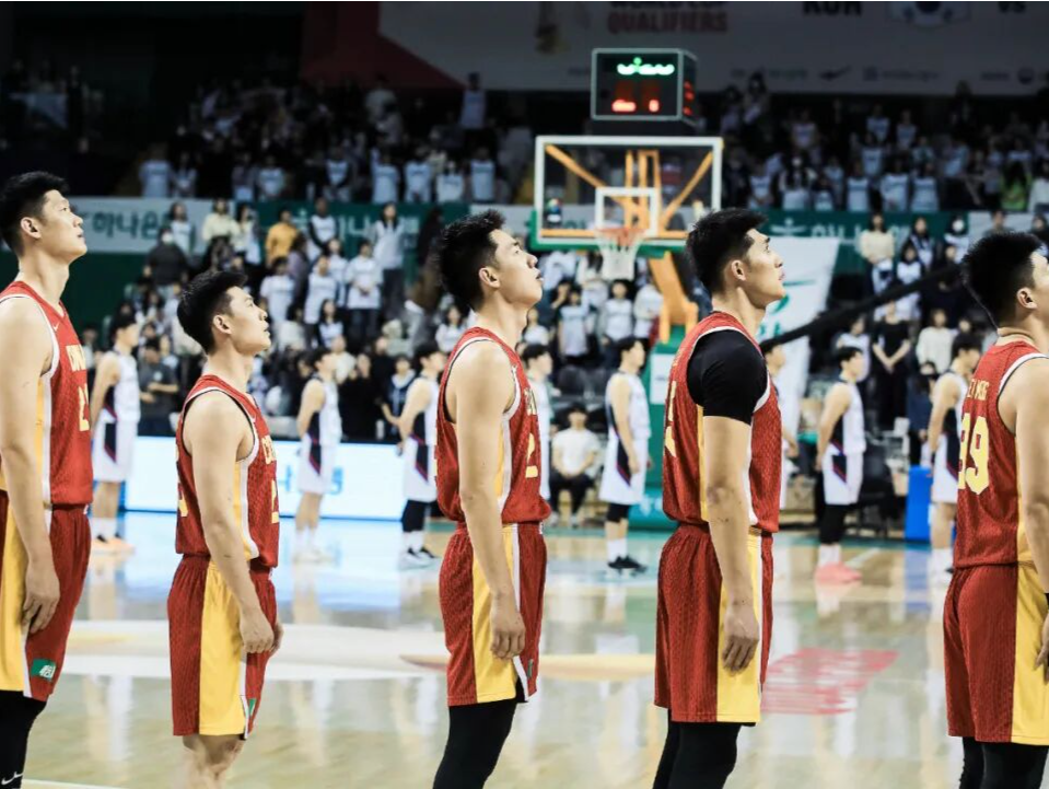 国际篮联更新世预赛亚大区实力榜：中国男篮暴跌8名至11位 