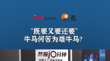 晶报10分钟丨既要又要还要，牛马何苦为难牛马？