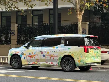 杭州街头出现极氪009“奖状痛车”，年轻一代用爱车诠释亲情