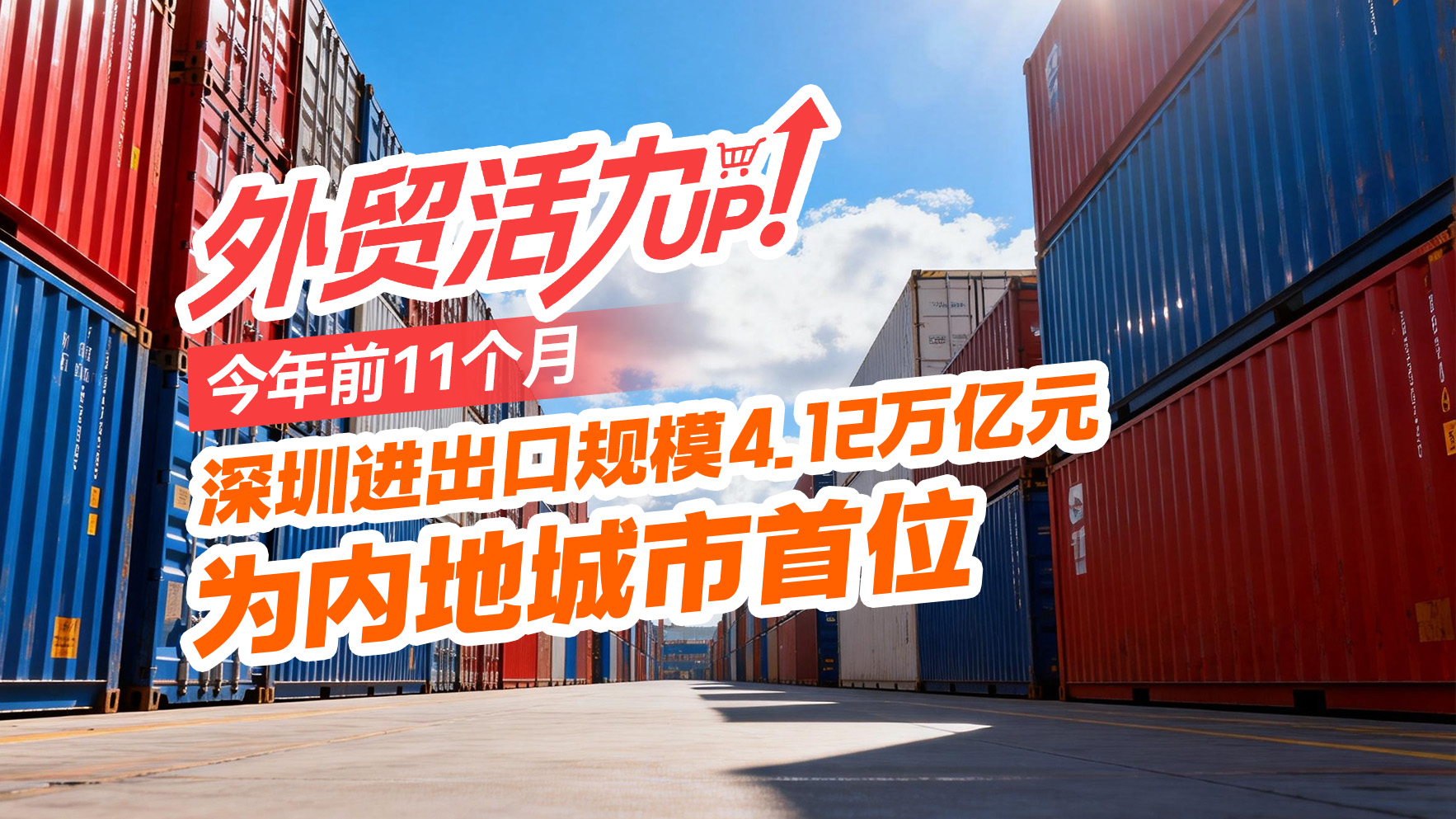2025年前11个月深圳进出口规模继续保持内地城市首位