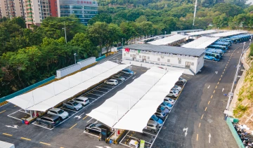 全国规模最大的搭载华为全液冷超充设备乘用车充电站投用