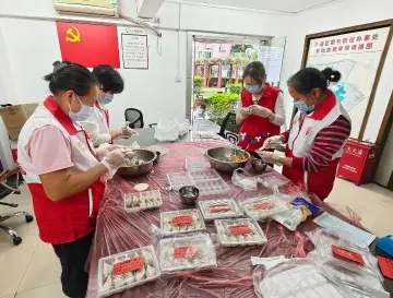 冬至饺香暖人心，罗湖区翠竹街道各社区开展冬至主题活动