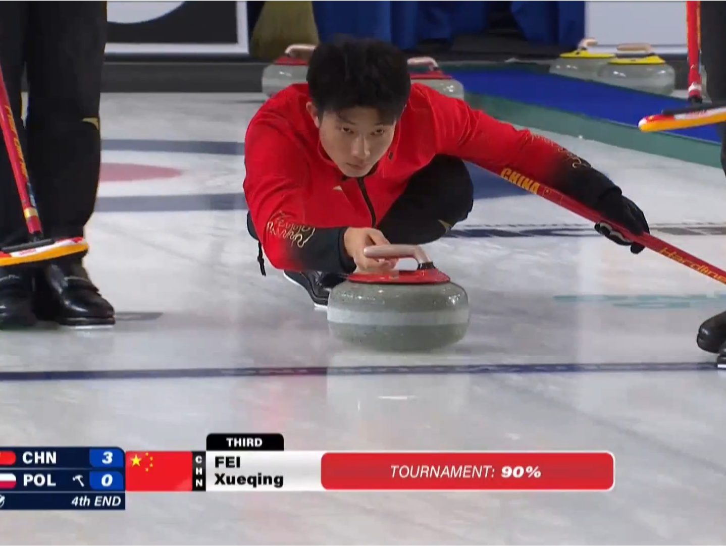 六战全胜！米兰冬奥会冰壶资格赛中国男队提前锁定晋级赛名额