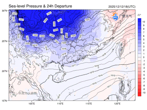 厚衣服准备上线！冷空气在路上，广东最低气温将出现在......